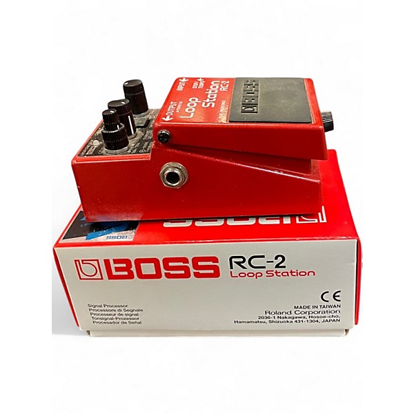 Used BOSS RC2 Pedal