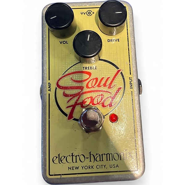 Used Electro-Harmonix Soul Food Overdrive Effect Pedal