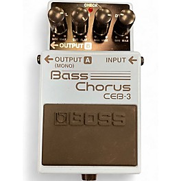 Used BOSS CEB3 Bass Chorus Bass Effect Pedal