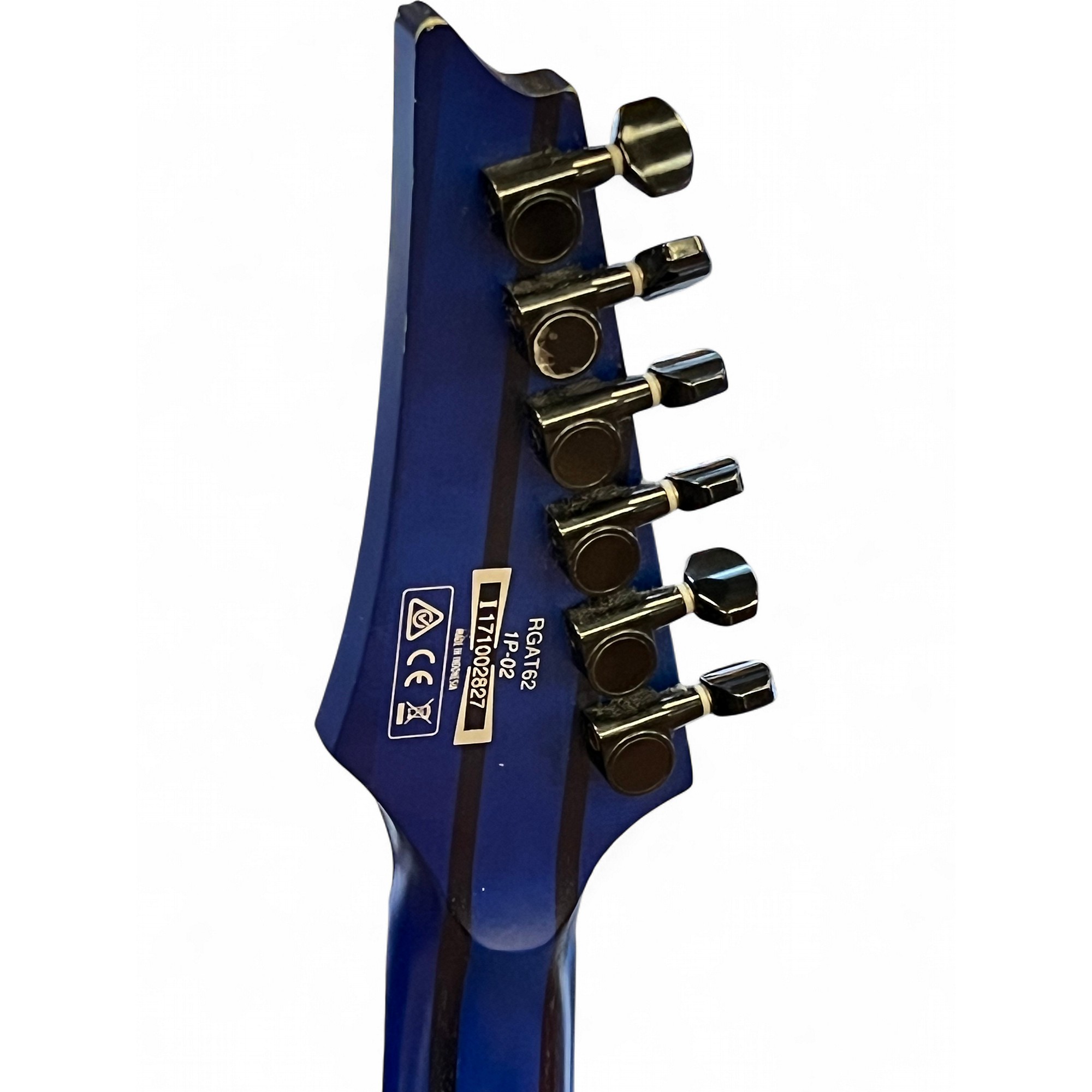 Used Ibanez RGAT62 Blue Solid Body Electric Guitar Blue | Guitar