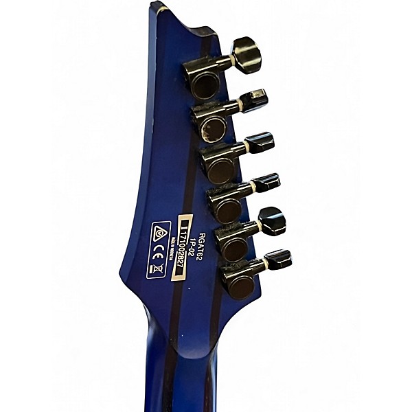 Used Ibanez RGAT62 Blue Solid Body Electric Guitar