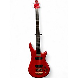 Used ALEMBIC 1991 Essence  Trans red Electric Bass Guitar