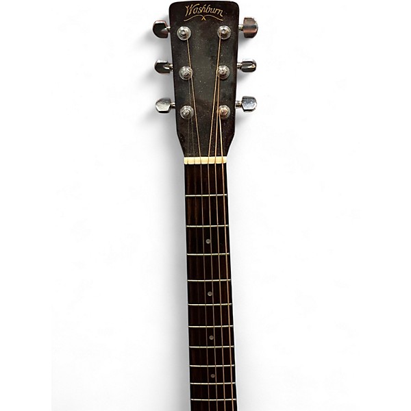 Used Washburn D62S Natural Acoustic Guitar