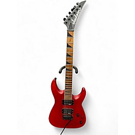 Used Jackson DINKY Red Solid Body Electric Guitar