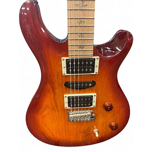 Used PRS se swamp ash special Vintage Sunburst Solid Body Electric Guitar