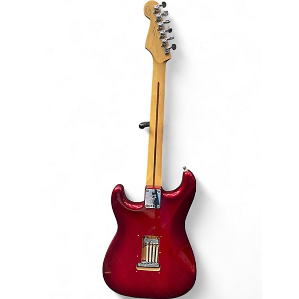 Used Fender Player Stratocaster Crimson Red Trans Solid Body Electric Guitar