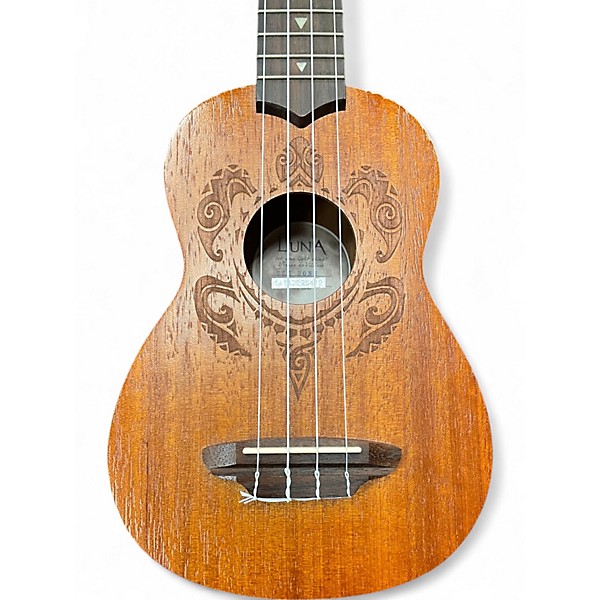 Used Luna HONU  Tribal Ukulele
