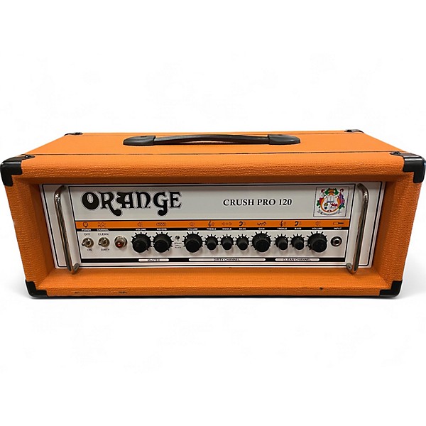 Used Orange Amplifiers CR120H Crush Pro 120W Solid State Guitar Amp Head