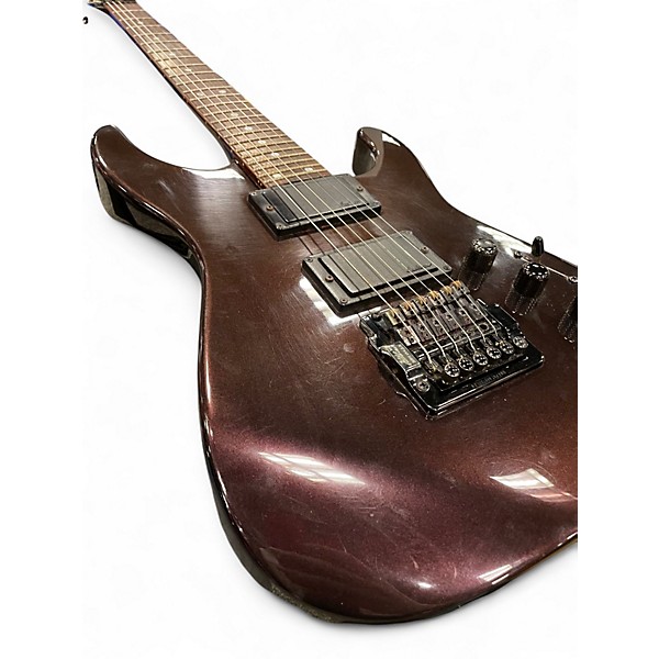 Used 1980s Charvel Model 5 Black Cherry Solid Body Electric Guitar
