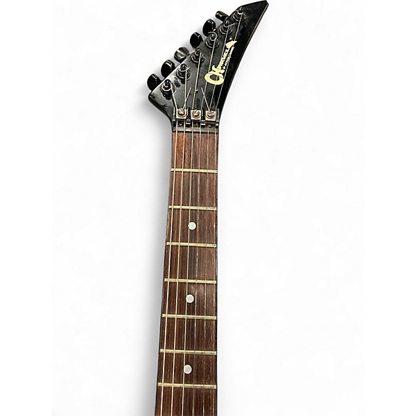 Used 1980s Charvel Model 5 Black Cherry Solid Body Electric Guitar