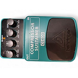 Used Behringer CS400 Compressor Sustainer Effect Pedal