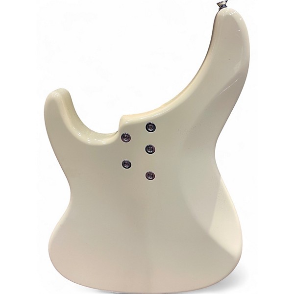 Used Fret-King PERCEPTION 4 Vintage White Electric Bass Guitar