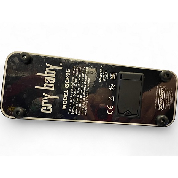 Used Dunlop GCB95 Original Crybaby Wah Effect Pedal