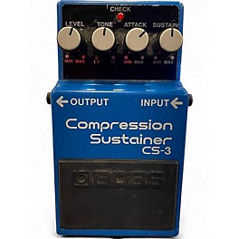 Used BOSS CS3 Compressor Sustainer Effect Pedal