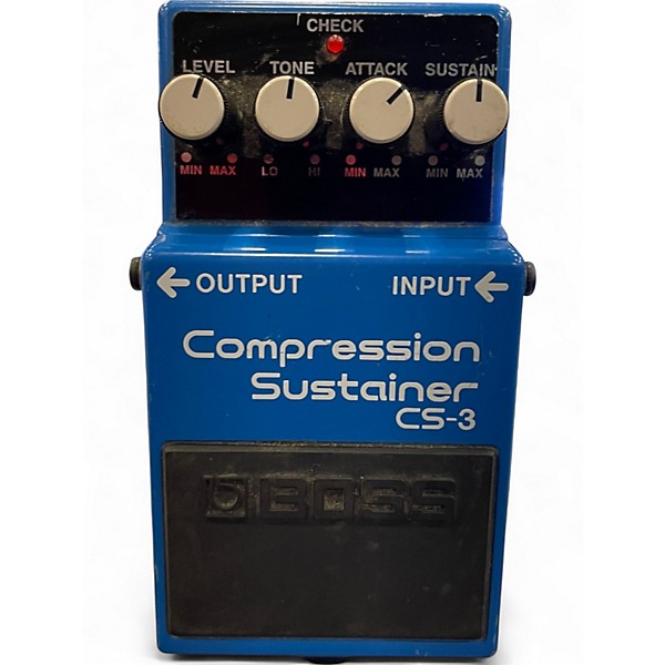 Used BOSS CS3 Compressor Sustainer Effect Pedal | Guitar Center