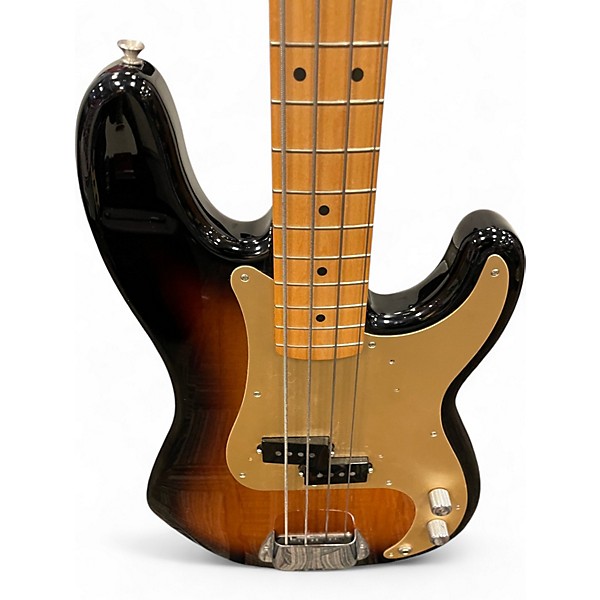 Used Squier 50'S PRECISION BASS 2 Color Sunburst Electric Bass Guitar