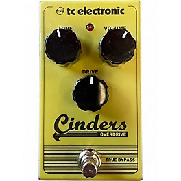 Used TC Electronic Cinders Overdrive Effect Pedal