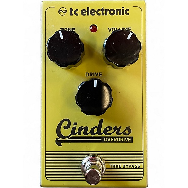 Used TC Electronic Cinders Overdrive Effect Pedal