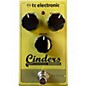 Used TC Electronic Cinders Overdrive Effect Pedal thumbnail