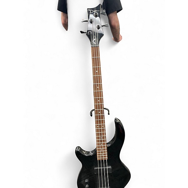 Used Dean 4 STRING BASS BLACK Electric Bass Guitar