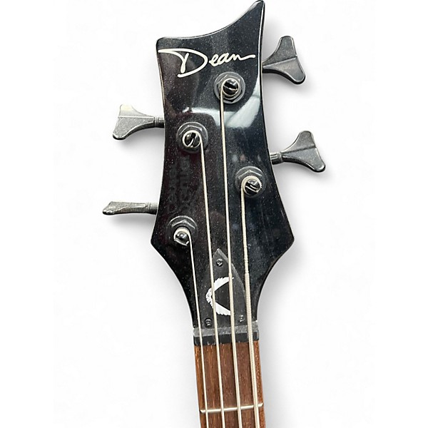 Used Dean 4 STRING BASS BLACK Electric Bass Guitar