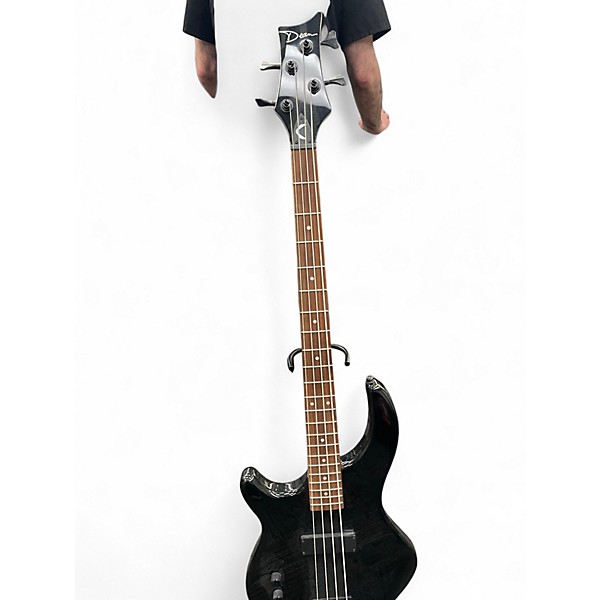 Used Dean 4 STRING BASS BLACK Electric Bass Guitar