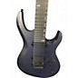 Used Keisel ARIES 7 BARITONE BLACK AND BLUE Solid Body Electric Guitar