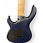 Used Keisel ARIES 7 BARITONE BLACK AND BLUE Solid Body Electric Guitar