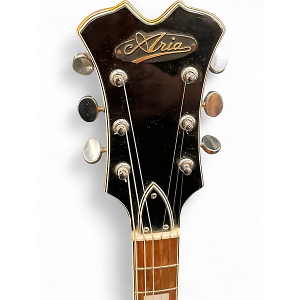 Used Aria Diamond 3 Tone Sunburst Hollow Body Electric