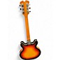 Used Aria Diamond 3 Tone Sunburst Hollow Body Electric Guitar