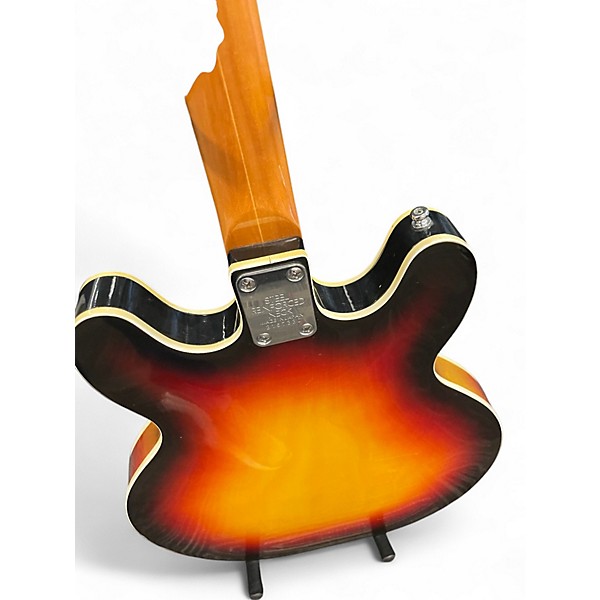 Used Aria Diamond 3 Tone Sunburst Hollow Body Electric Guitar
