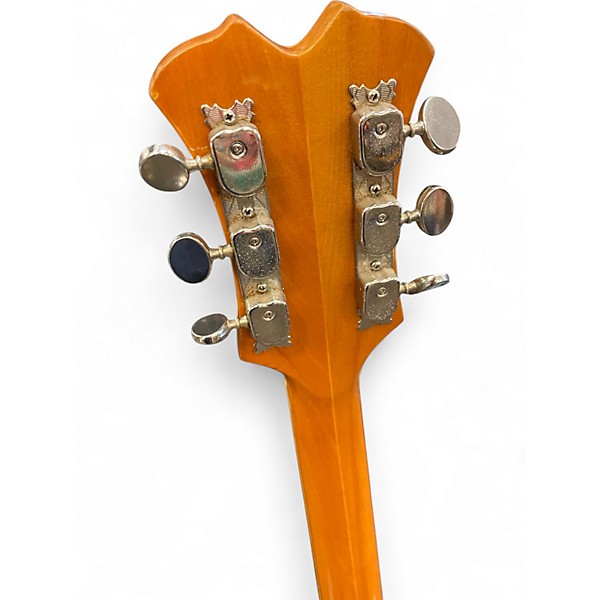 Used Aria Diamond 3 Tone Sunburst Hollow Body Electric Guitar