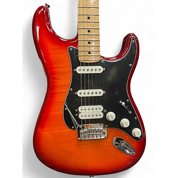 Used Fender Player Plus Stratocaster Plus Top Sienna Sunburst Solid Body Electric Guitar