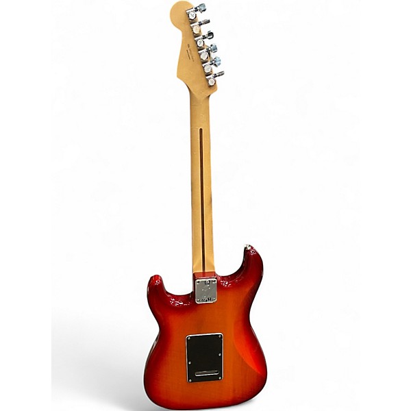 Used Fender Player Plus Stratocaster Plus Top Sienna Sunburst Solid Body Electric Guitar