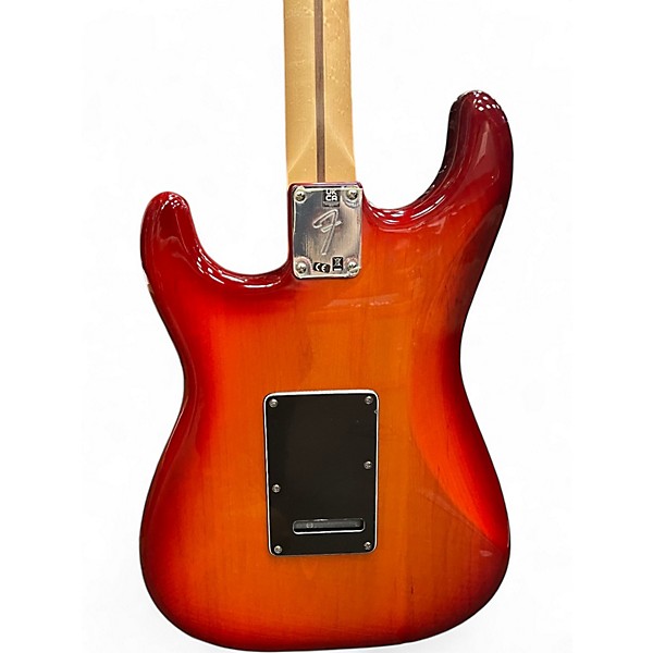 Used Fender Player Plus Stratocaster Plus Top Sienna Sunburst Solid Body Electric Guitar