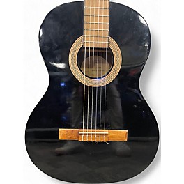 Used Lucero LC100 Black Classical Acoustic Guitar