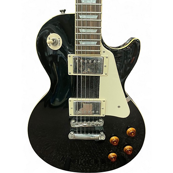 Used Epiphone Les Paul Standard Black Solid Body Electric Guitar