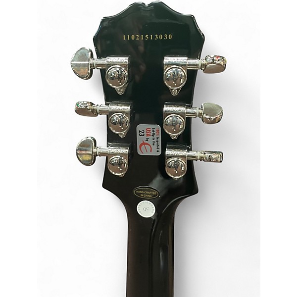 Used Epiphone Les Paul Standard Black Solid Body Electric Guitar