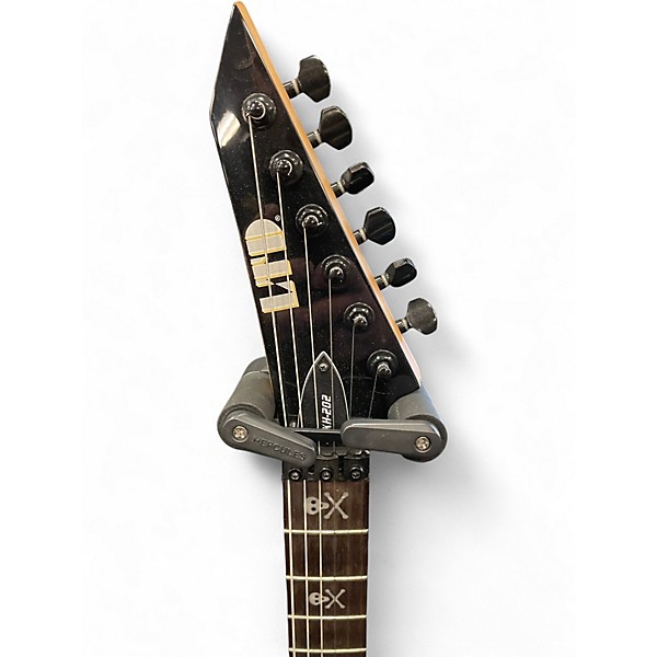 Used ESP LTD KH202 Kirk Hammett Signature Black Solid Body