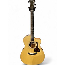 Used Taylor 214CE Deluxe Koa Natural Acoustic Electric Guitar