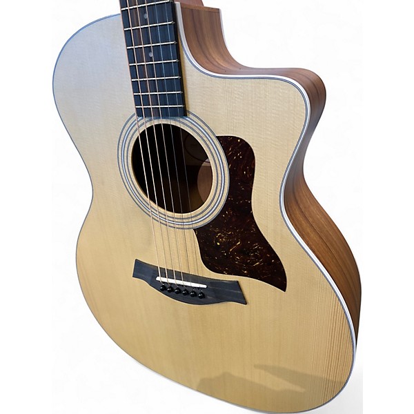 Used Taylor 214CE Deluxe Koa Natural Acoustic Electric Guitar