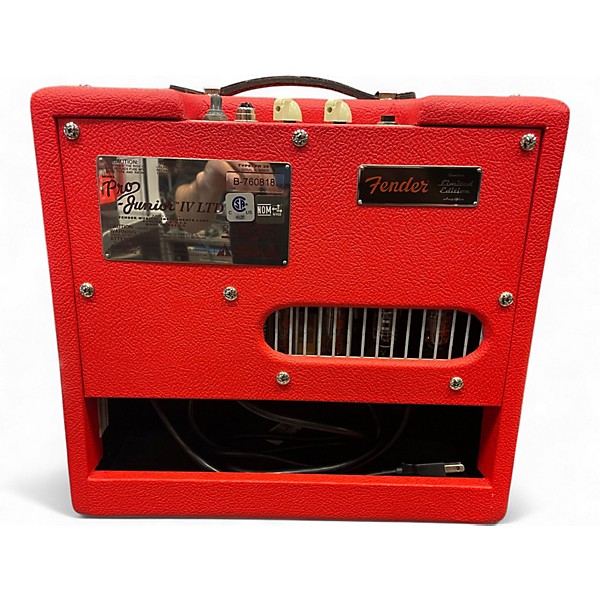 Used Fender Pro Junior IV LTD 15W 1x10 Tube Guitar Combo Amp