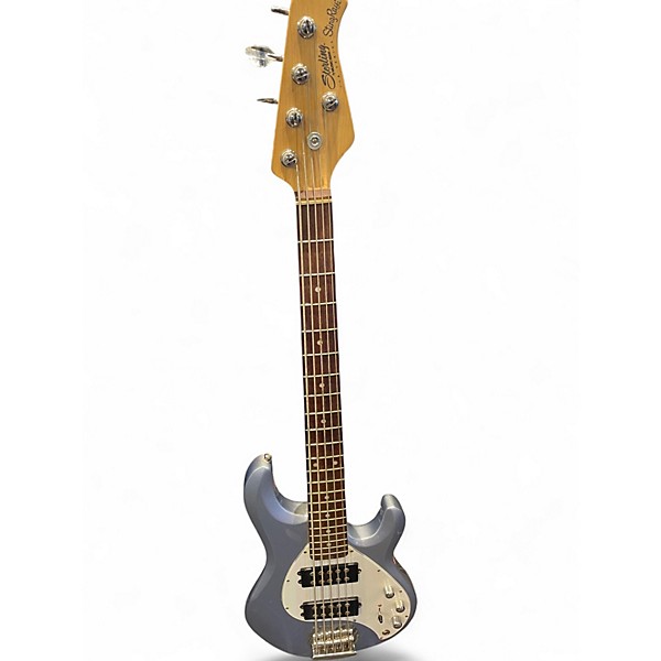 Used Sterling by Music Man STINGRAY 5 GREY Electric Bass Guitar