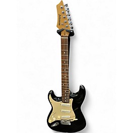 Used Johnson Double Cut black Solid Body Electric Guitar