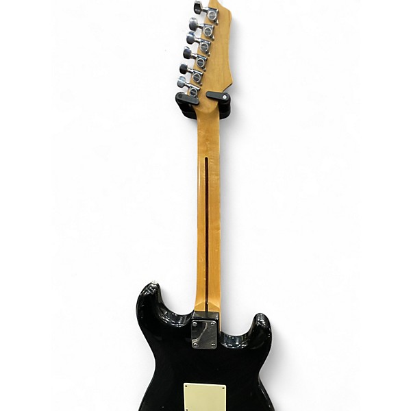Used Johnson Double Cut black Solid Body Electric Guitar
