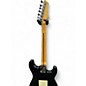 Used Johnson Double Cut black Solid Body Electric Guitar