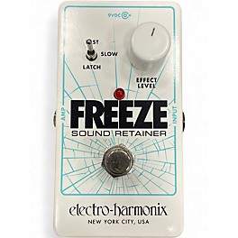 Used Electro-Harmonix Freeze Sound Retainer Compression Effect Pedal