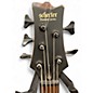 Used Schecter Guitar Research Damien 5 Black Electric Bass Guitar
