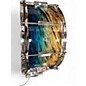 Used Pork Pie 14in BIRCH SNARE BLUE FADE DIP Drum