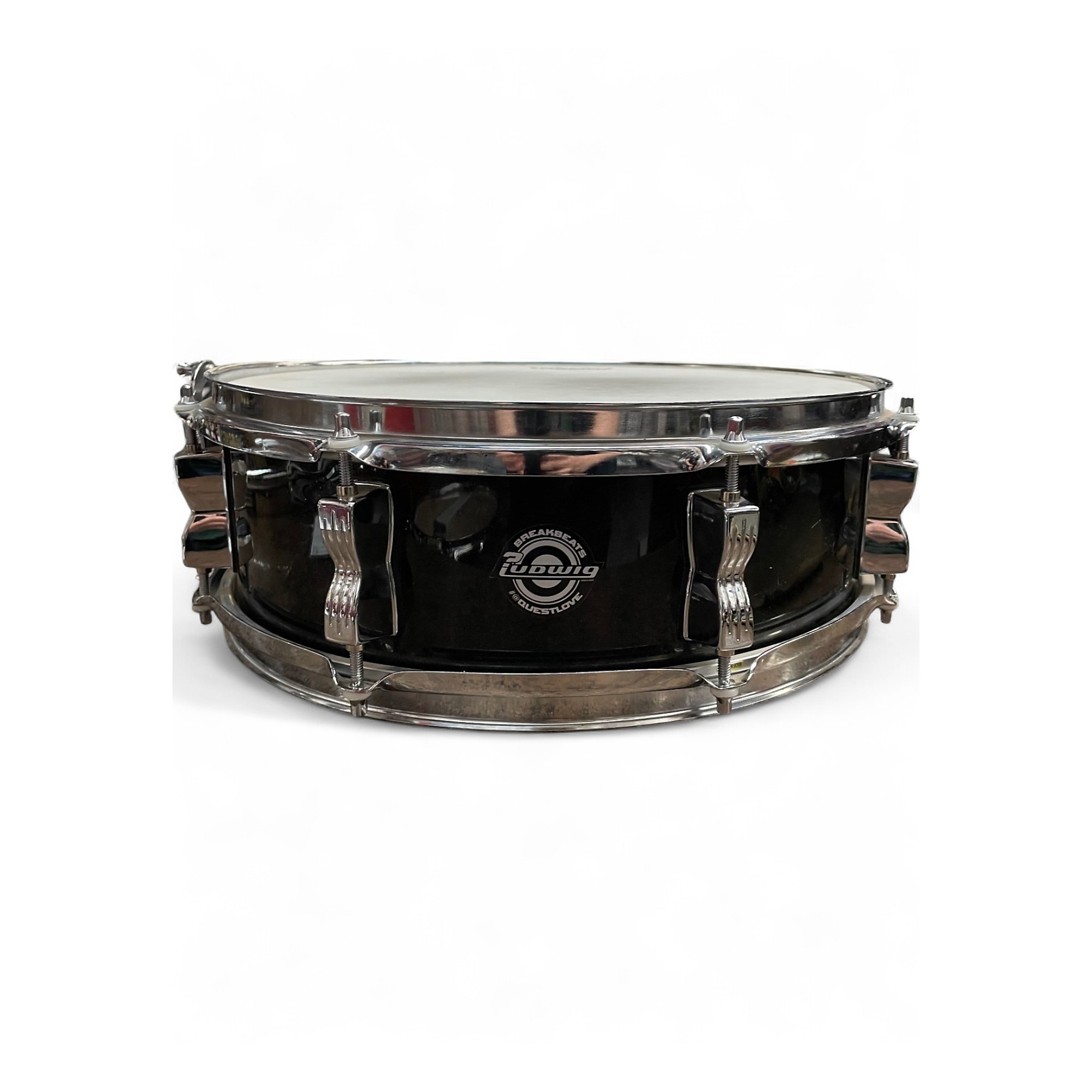 Ludwig breakbeats スネア14ｘ5 Used Ludwig 5X14 Breakbeats By Questlove Snare Black Drum